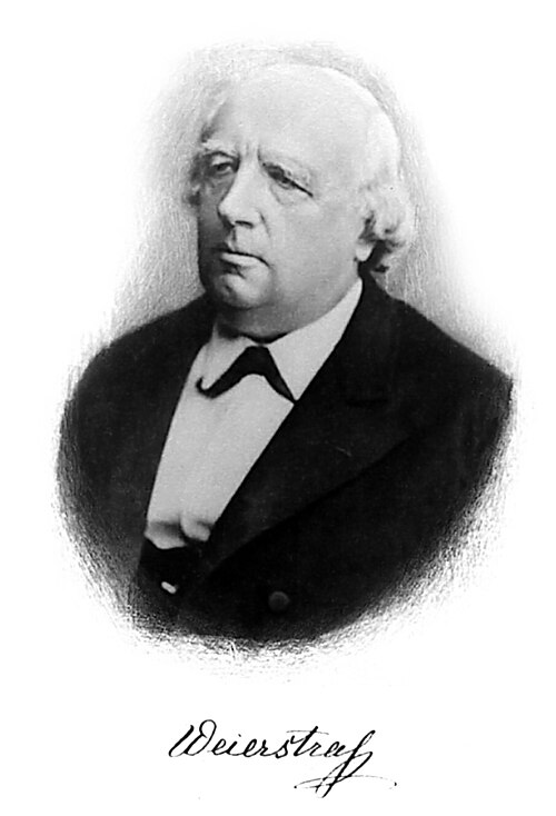 카를 바이어슈트라스 (Karl Weierstrass, 1815–1897)