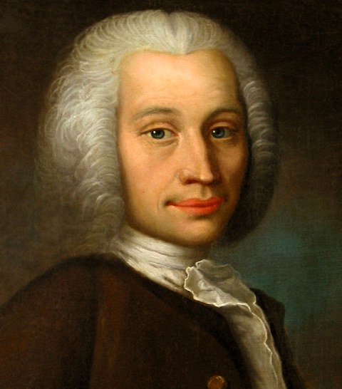 안데르스 셀시우스(1701–1744). 출처: Wikimedia Commons(올로프 아레니우스 그림), 퍼블릭 도메인