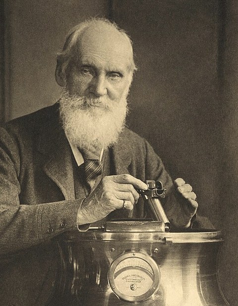 켈빈 경 윌리엄 톰슨(1824–1907). 출처: Wikimedia Commons(T. & R. Annan & Sons 사진, 1900년 무렵), 퍼블릭 도메인