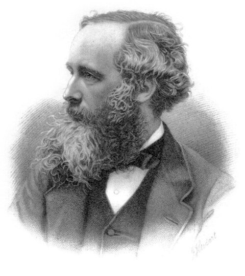 제임스 클러크 맥스웰(1831–1879). G. J. 스토다트의 판화, 1882년 전기 『The Life of James Clerk Maxwell』 수록. 출처: Wikimedia Commons, 퍼블릭 도메인
