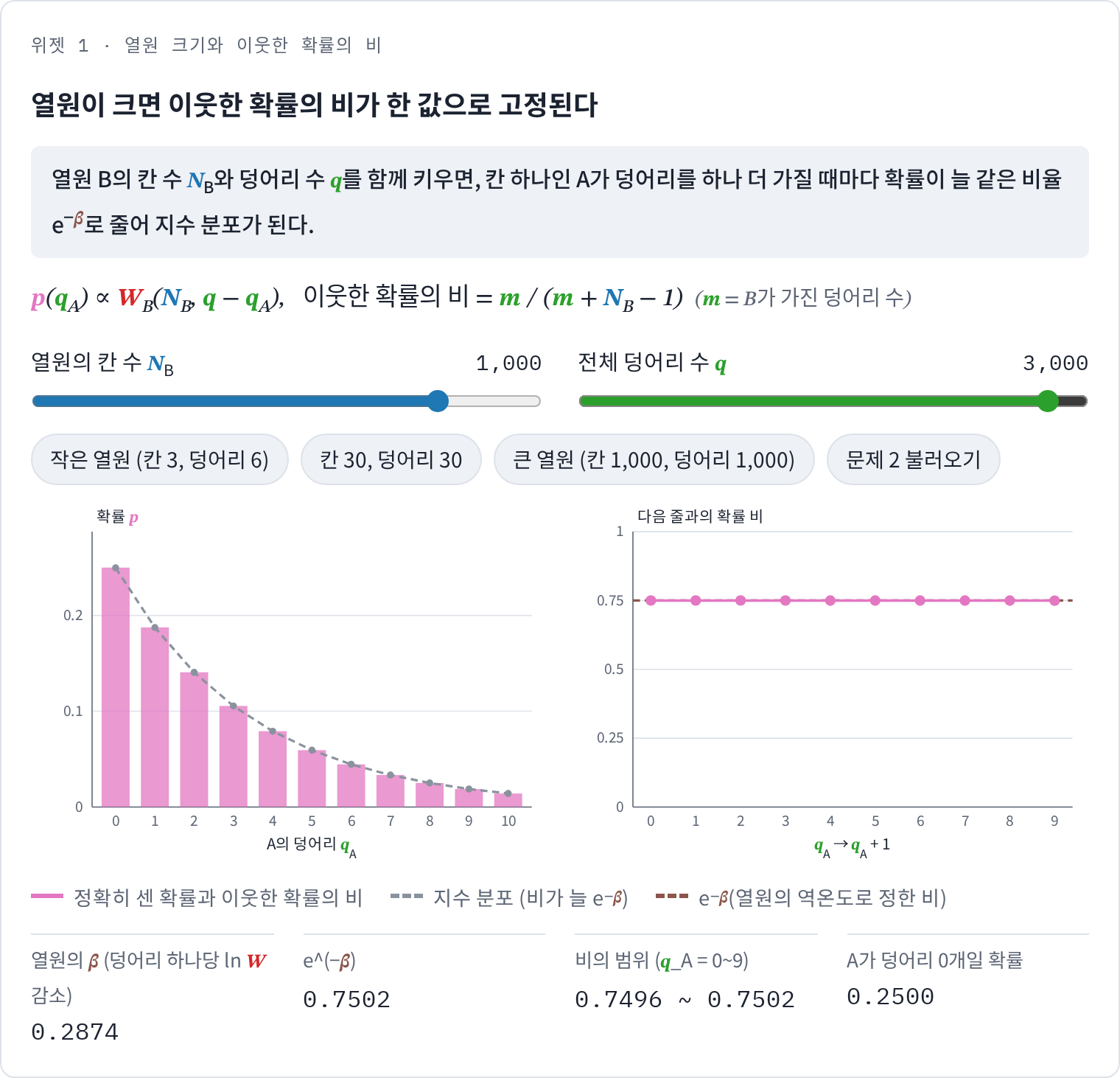 위젯 1 · 문제 2 설정