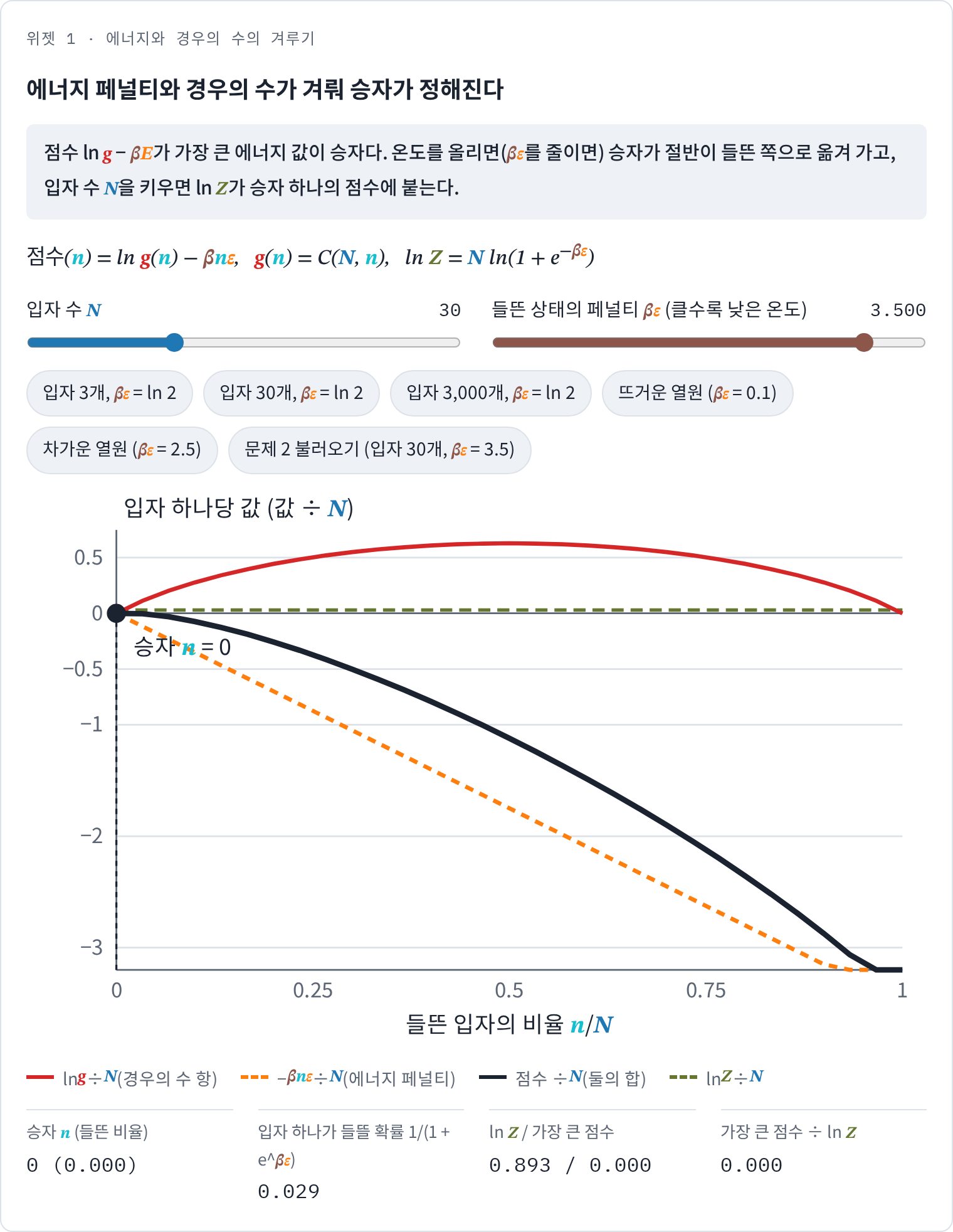 위젯 1 · 문제 2 설정