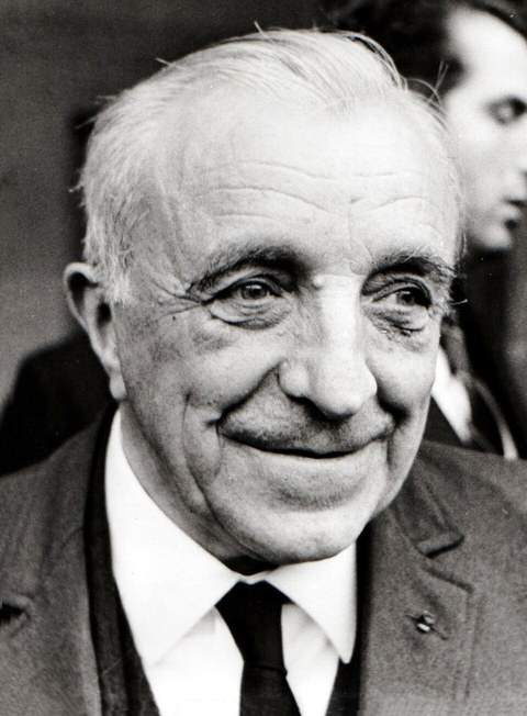 루이 네엘(1904–2000). 1970년 노벨 물리학상 수상 무렵, Farabola 촬영. 출처: Wikimedia Commons, 퍼블릭 도메인(이탈리아)