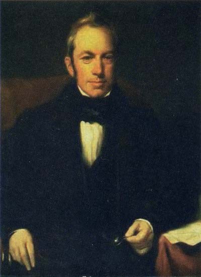로버트 브라운(1773–1858). 헨리 윌리엄 피커스길의 그림. 출처: Wikimedia Commons, 퍼블릭 도메인
