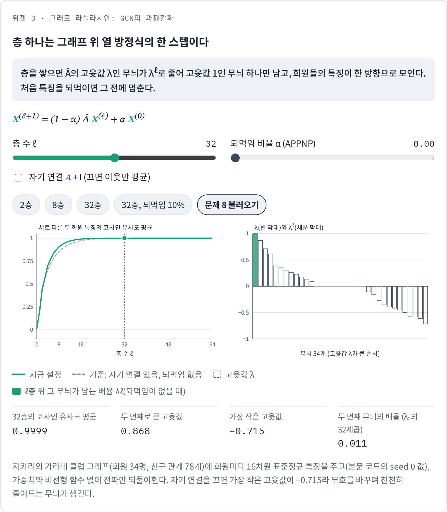 위젯 3 · 문제 8 설정