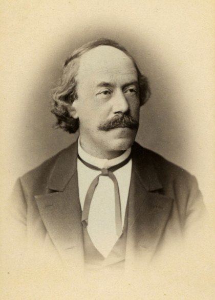 루돌프 립시츠(1832–1903). 사진가 요하네스 샤프간스가 1870~1885년 무렵 찍은 명함판 사진. 출처: Wikimedia Commons(베를린 국립박물관 디지털 소장품 1817527), 퍼블릭 도메인
