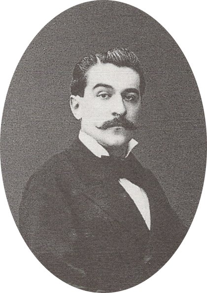 에밀 피카르(1856–1941). 카를 바이어슈트라스의 70세 생일에 동료들이 보낸 사진첩(1885)에 실린 사진. 출처: Wikimedia Commons(Reinhard Bölling, 『Das Fotoalbum für Weierstraß』, 1994), 퍼블릭 도메인